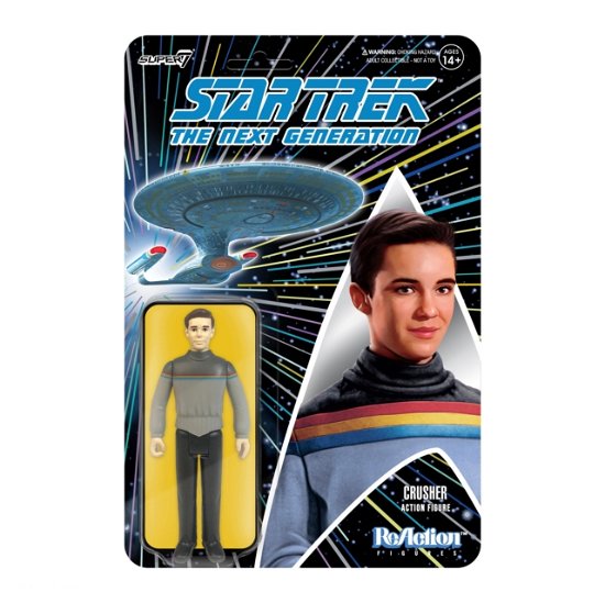 Star Trek: The Next Generation Reaction Figure Wave 1 - Wesley Crusher - Star Trek: the Next Generation - Merchandise - SUPER 7 - 0840049811263 - July 28, 2021