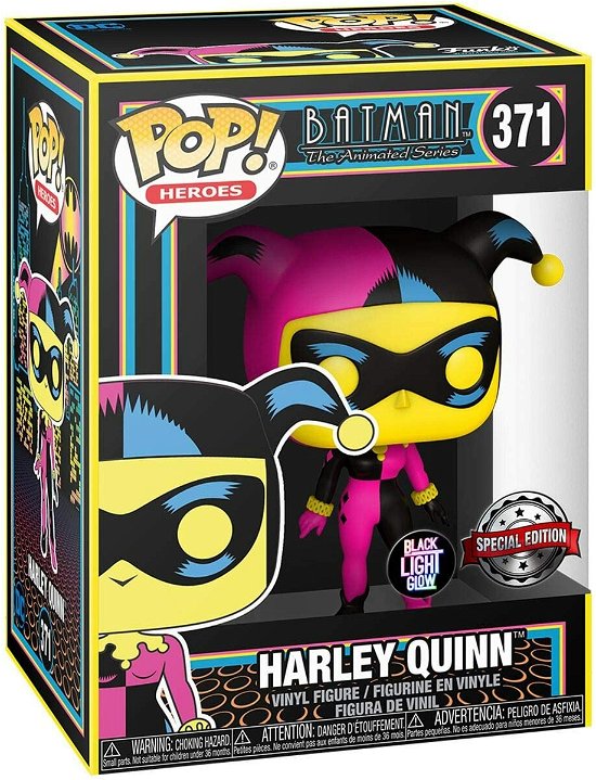 Cover for Dc Comics: Funko Pop! Heroes · DC Comics POP! Heroes Vinyl Figur Harley Quinn (Bla (Legetøj) (2023)