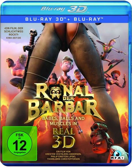 Cover for Ronal Der Barbar-blu-ray Disc 3D (Blu-ray) (2012)