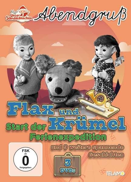 Flax Und Krümel:start Der Ferienexpedition - UNSER SANDMÄNNCHEN-ABENDGRUß - Film -  - 4053804900263 - 22. oktober 2021