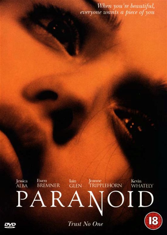 Cover for Jessica Alba · Paranoid (DVD) (2002)