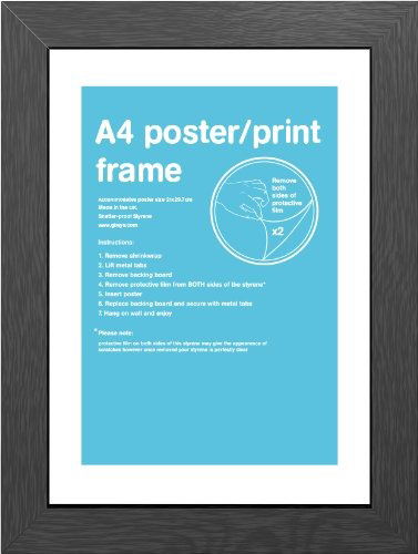 Cover for Gb Eye · GBEYE - MDF Black Frame - A4 - 21 x 29,7cm - X2 (Legetøj)