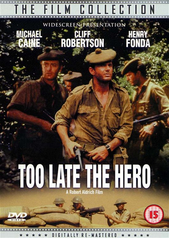 Cover for Too Late the Hero (DVD) (2024)