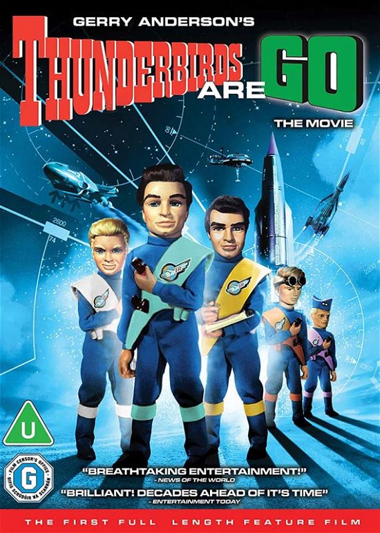 Cover for Thunderbirds and Go · Thunderbirds Are GO - The Movie (DVD) (2021)