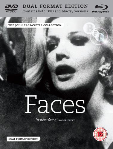 Cover for Faces (Cassavetes Collection) · Faces Blu-Ray + (Blu-Ray) (2012)