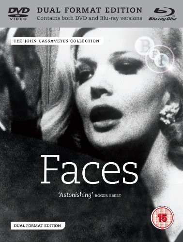 Cover for Faces (Cassavetes Collection) · Faces Blu-Ray + (Blu-ray) (2012)