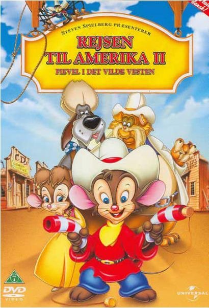 Cover for Rejsen til Amerika 2 · American Tail 2 (DVD) (2005)