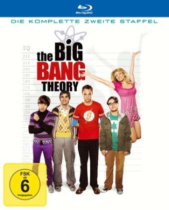 Cover for Johnny Galecki,jim Parsons,kaley Cuoco · The Big Bang Theory: Staffel 2 (Blu-ray) (2012)