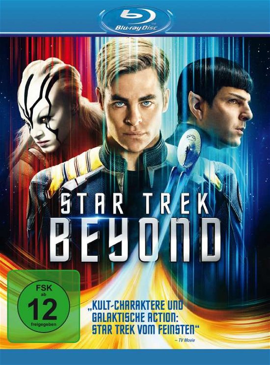 Cover for Chris Pine,zachary Quinto,zoe Saldana · Star Trek Xiii-beyond (Blu-ray) (2016)