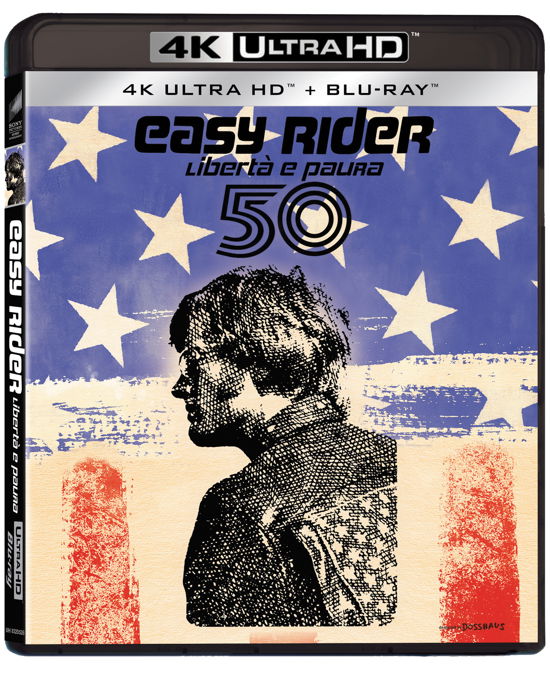 Easy Rider (Blu-ray 4k Ultra Hd+blu-ray) - Luana Anders,luke Askew,karen Black,peter Fonda,dennis Hopper,jack Nicholson,sabrina Scharf,phil Spector - Film - SONY - 5053083205263 - 3. desember 2019