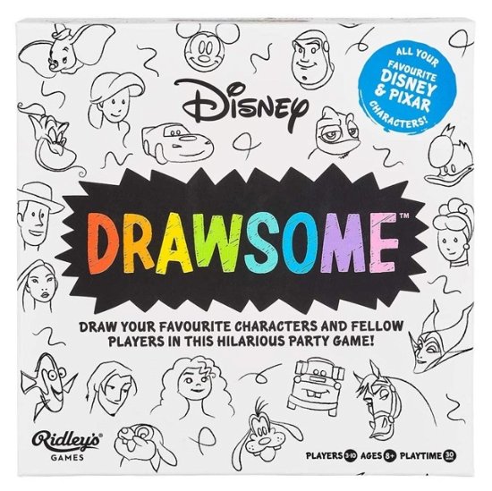 Disney Drawsome - Games - Ridley's Games - Other - CHRONICLE GIFT/STATIONERY - 5055923785263 - August 5, 2021