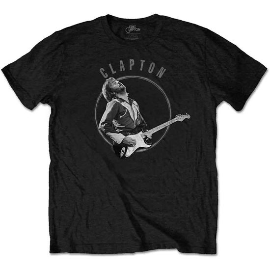 Eric Clapton Unisex T-Shirt: Vintage Photo - Eric Clapton - Produtos -  - 5056368662263 - 