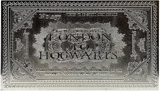 Cover for P.Derive · Silver Ticket Hp Hogwarts (Leketøy)