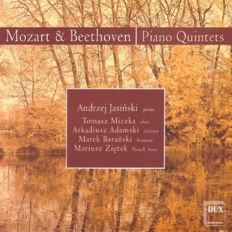 Cover for Mozart / Jasinski / Miczka / Adamski · Piano Quintets (CD) (2000)