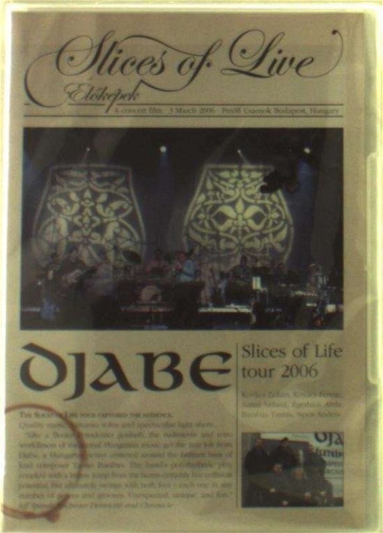 Cover for Djabe · Slices of Live - Él?képek (Live 2006) (DVD) (2012)