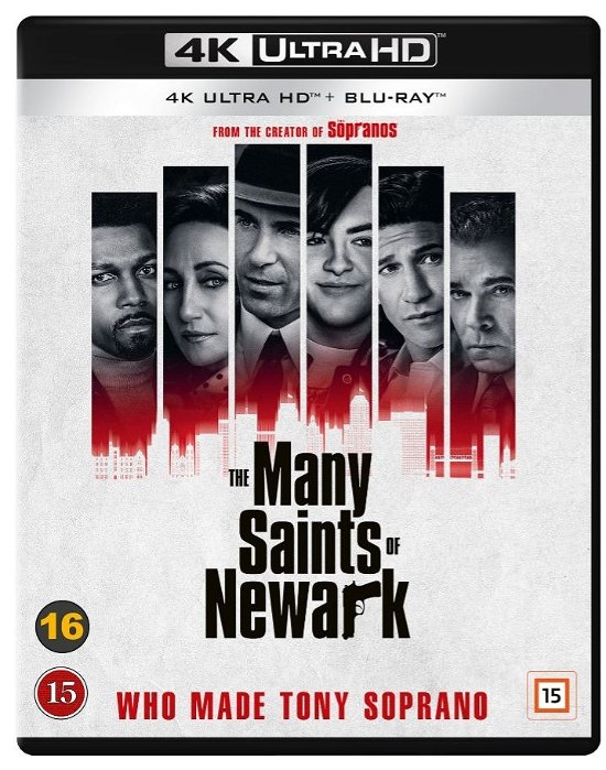 Cover for The Many Saints of Newark (4K Ultra HD) (2022)
