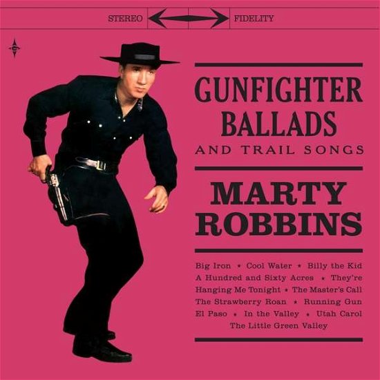Cover for Marty Robbins · Gunfighter Ballads And Trail Songs +(7 Inch Bonus Single (45Rpm) Ballad Of The Alamo) (LP) (2021)