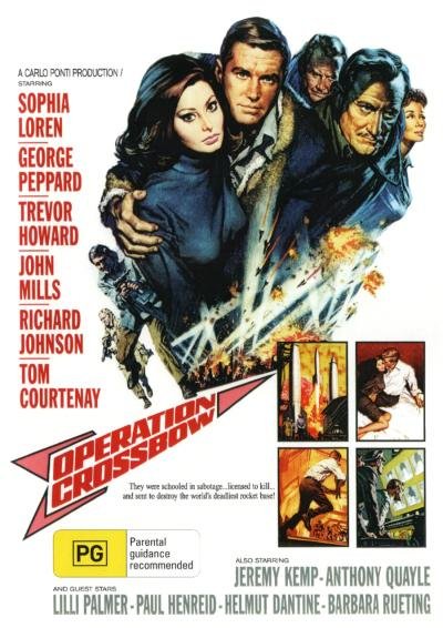 Cover for Loren, Sophia, Peppard, George · Operation Crossbow (DVD) (2020)