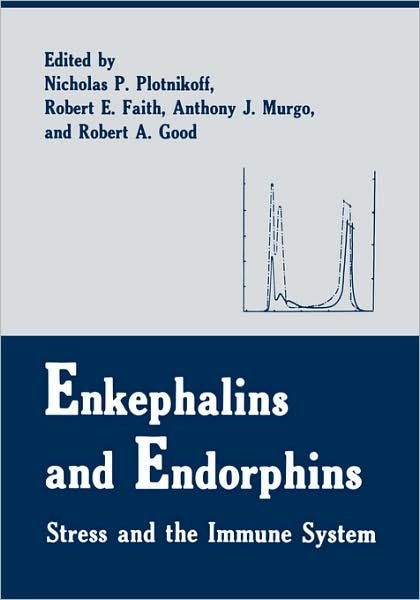 Cover for Plotnikoff · Enkephalins and Endorphins: Stress and the Immune System (Hardcover Book) [1986 edition] (1986)