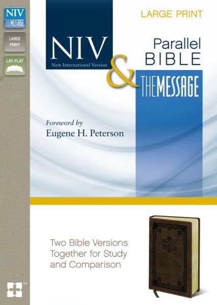 Cover for Zondervan Bibles · Side-by-side Bible-pr-niv/ms Large Print: Two Bible Versions Together for Study and Comparison (Leather Book) (2012)