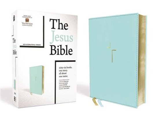 Cover for Passion · Jesus Bible, NIV Edition, Leathersoft, Blue, Indexed, Comfort Print (Bog) (2018)