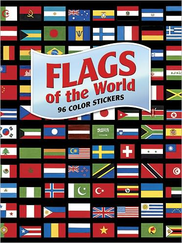 Cover for A G Smith · Flags of the World: 96 Color Stickers - Dover Stickers (Book) (2011)