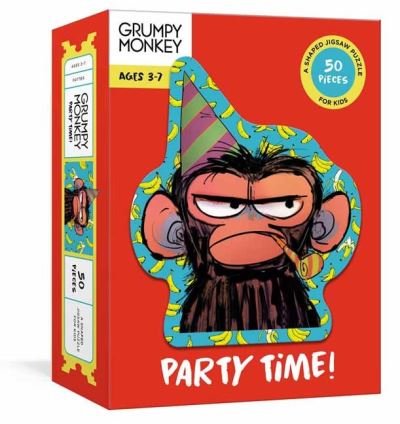 Cover for Suzanne Lang · Grumpy Monkey Party Time! Puzzle: A 50-Piece Shaped Jigsaw Puzzle: A Puzzle For Kids (SPIEL) (2022)