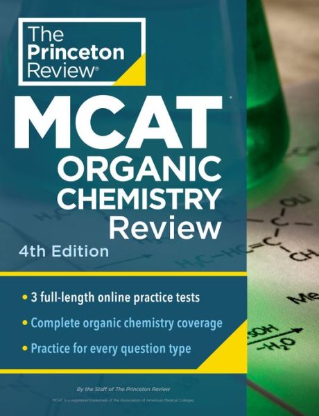 Cover for Princeton Review · Princeton Review MCAT Organic Chemistry Review - Graduate School Test Preparation (Taschenbuch) [4 Revised edition] (2022)