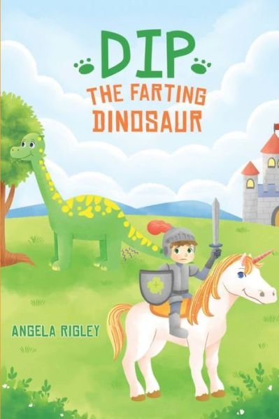 Cover for Angela Rigley · Dip the Dinosaur (Pocketbok) (2019)
