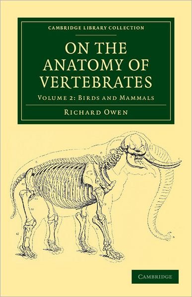 Cover for Richard Owen · On the Anatomy of Vertebrates - Cambridge Library Collection - Zoology (Pocketbok) (2011)