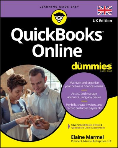 Cover for Elaine Marmel · QuickBooks Online For Dummies (UK) (Paperback Bog) [UK edition] (2019)
