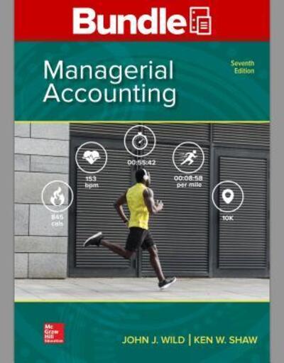 Cover for John WILD · Gen Combo Looseleaf Managerial Accounting; Connect Access Card (N/A) (2019)