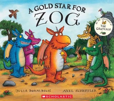 Cover for Julia Donaldson · A Gold Star for Zog (Paperback Bog) (2024)