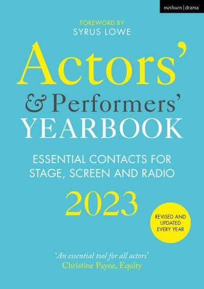 Cover for Syrus Lowe · Actors' and Performers' Yearbook 2023 (Paperback Book) (2022)