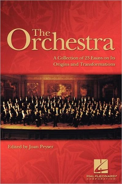 Cover for Joan Peyser · Orchestra (Paperback Book) (2006)