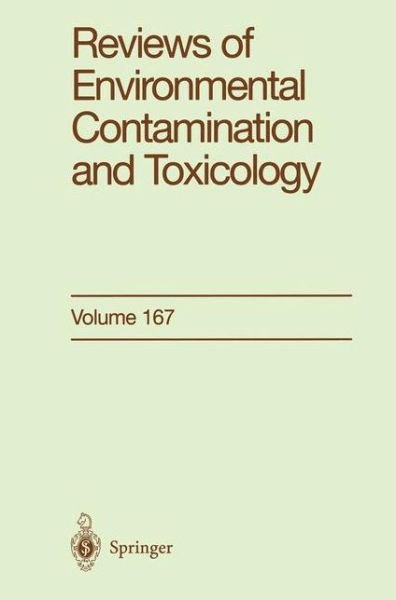 Cover for George W. Ware · Reviews of Environmental Contamination and Toxicology: Continuation of Residue Reviews - Reviews of Environmental Contamination and Toxicology (Taschenbuch) [Softcover reprint of the original 1st ed. 2000 edition] (2012)