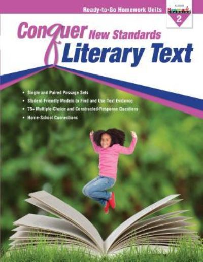 Cover for Newmark Learning · Conquer New Standards Literary Text (Grade 2) Workbook (Paperback Book) (2019)