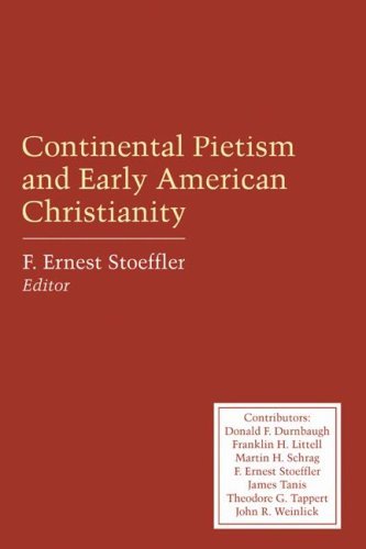 Cover for F. Ernest Stoeffler · Continental Pietism and Early American Christianity: (Paperback Book) (2007)