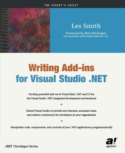 Cover for Les Smith · Writing Add-ins for Visual Studio .NET (Paperback Bog) [Softcover reprint of the original 1st edition] (2002)