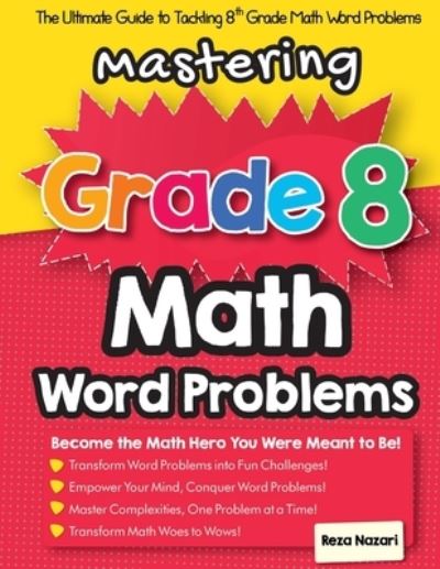 Cover for Reza Nazari · Mastering Grade 8 Math Word Problems (Book) (2023)