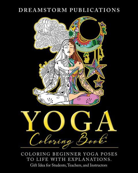 Cover for Dreamstorm Publications · Yoga Coloring Book (Taschenbuch) (2021)