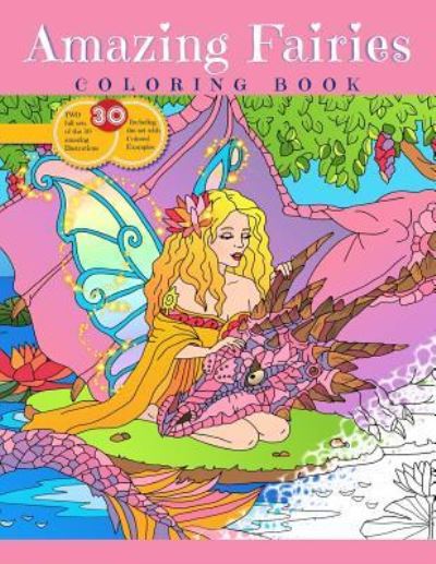 Cover for Elena Yalcin · Amazing Fairies Coloring Book (Pocketbok) (2018)