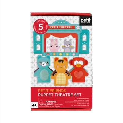 Petit Friends Finger Puppet Set - Petit Collage - Merchandise - Chronicle Books - 9781797229263 - 8. Februar 2024