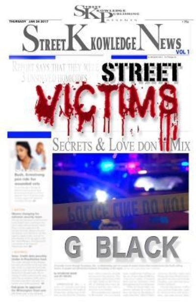 Cover for G Black · Street Victims (Paperback Book) (2017)