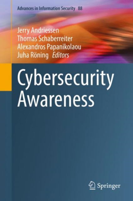 Cover for Cybersecurity Awareness - Advances in Information Security (Hardcover Book) [2022 edition] (2022)