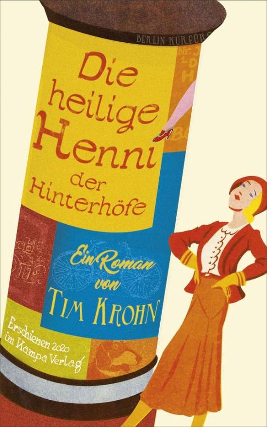 Cover for Tim Krohn · Die heilige Henni der Hinterhöfe (Gebundenes Buch) (2020)