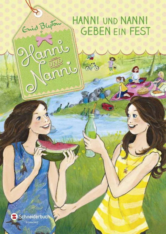 Cover for Blyton · Hanni und Nanni geben ein Fest (Book)