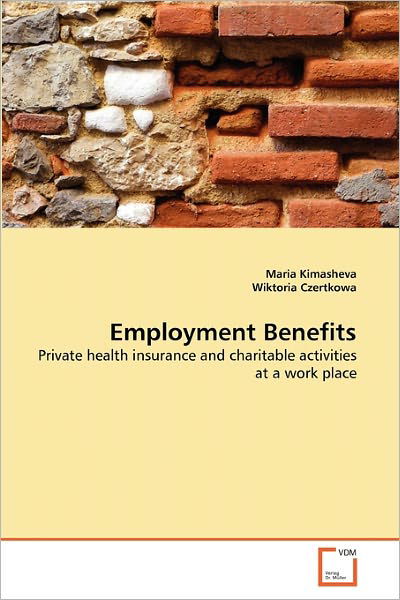 Cover for Wiktoria Czertkowa · Employment Benefits: Private Health Insurance and Charitable Activities at a Work Place (Paperback Book) (2010)