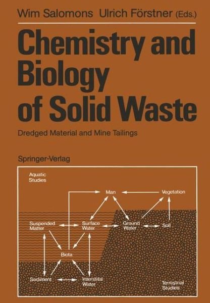 Cover for Wim Salomons · Chemistry and Biology of Solid Waste: Dredged Material and Mine Tailings (Paperback Book) [Softcover reprint of the original 1st ed. 1988 edition] (2011)