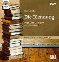 Cover for Elias Canetti · Die Blendung (CD)